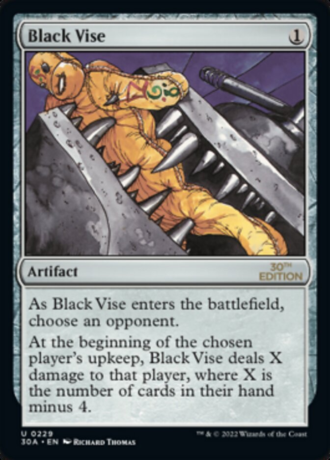 Black Vise [30th Anniversary Edition] | Devastation Store