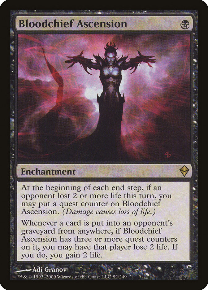 Bloodchief Ascension [Zendikar] | Devastation Store