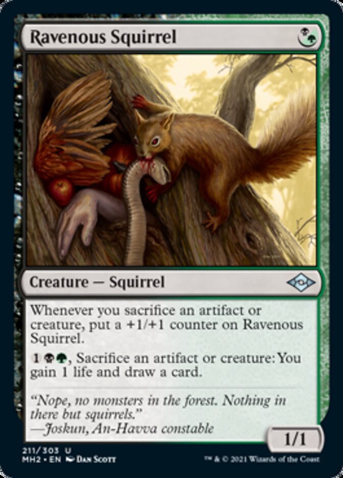 Ravenous Squirrel [Modern Horizons 2] | Devastation Store