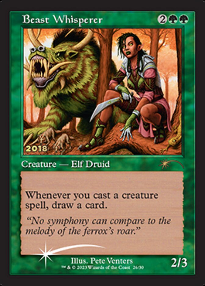 Beast Whisperer [30th Anniversary Promos] | Devastation Store