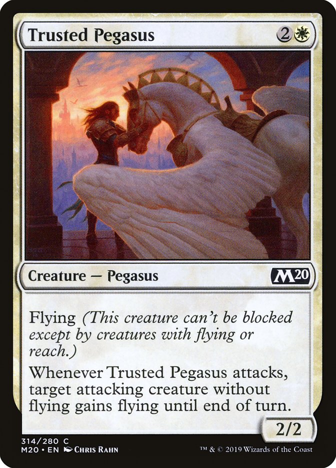 Trusted Pegasus [Core Set 2020] | Devastation Store