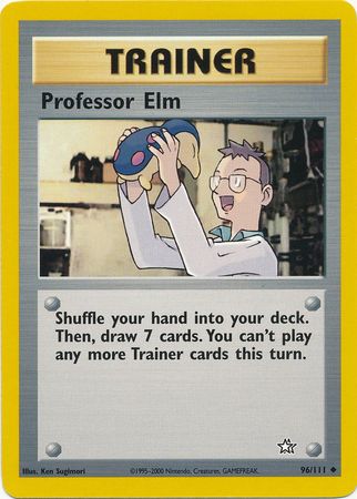 Professor Elm (96/111) [Neo Genesis Unlimited] | Devastation Store