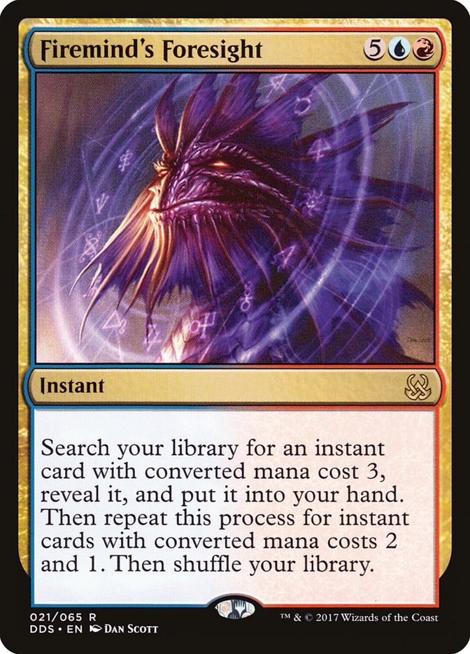 Firemind's Foresight [Duel Decks: Mind vs. Might] - Devastation Store | Devastation Store