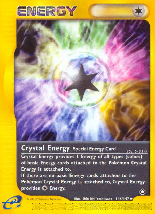 Crystal Energy (146/147) [Aquapolis] | Devastation Store