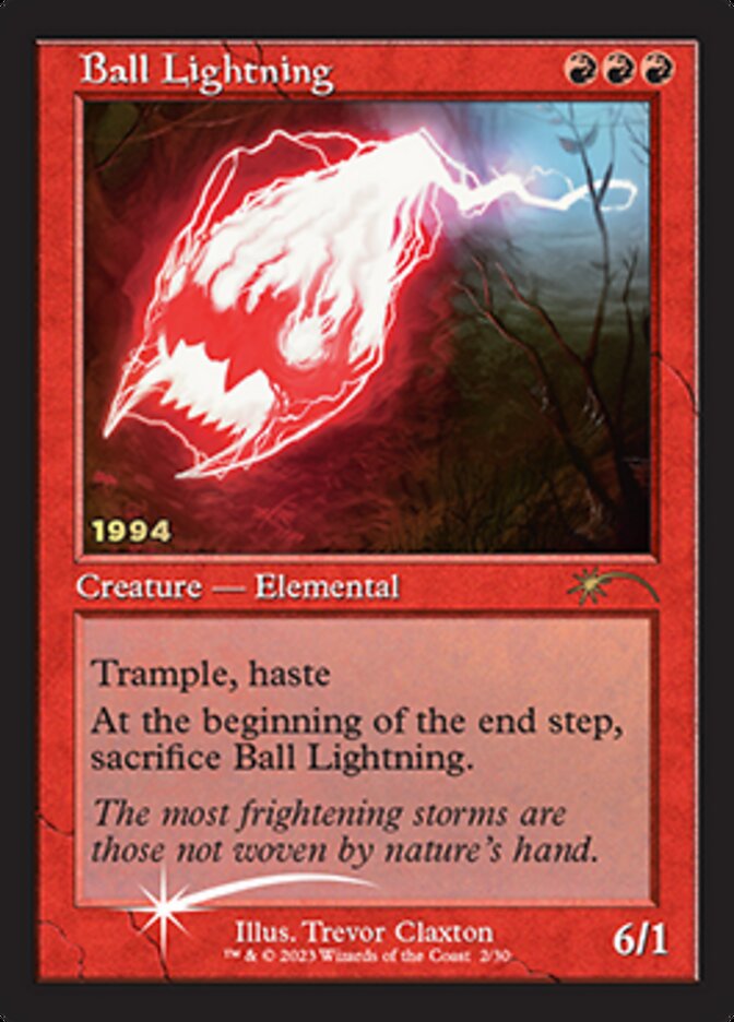 Ball Lightning [30th Anniversary Promos] | Devastation Store