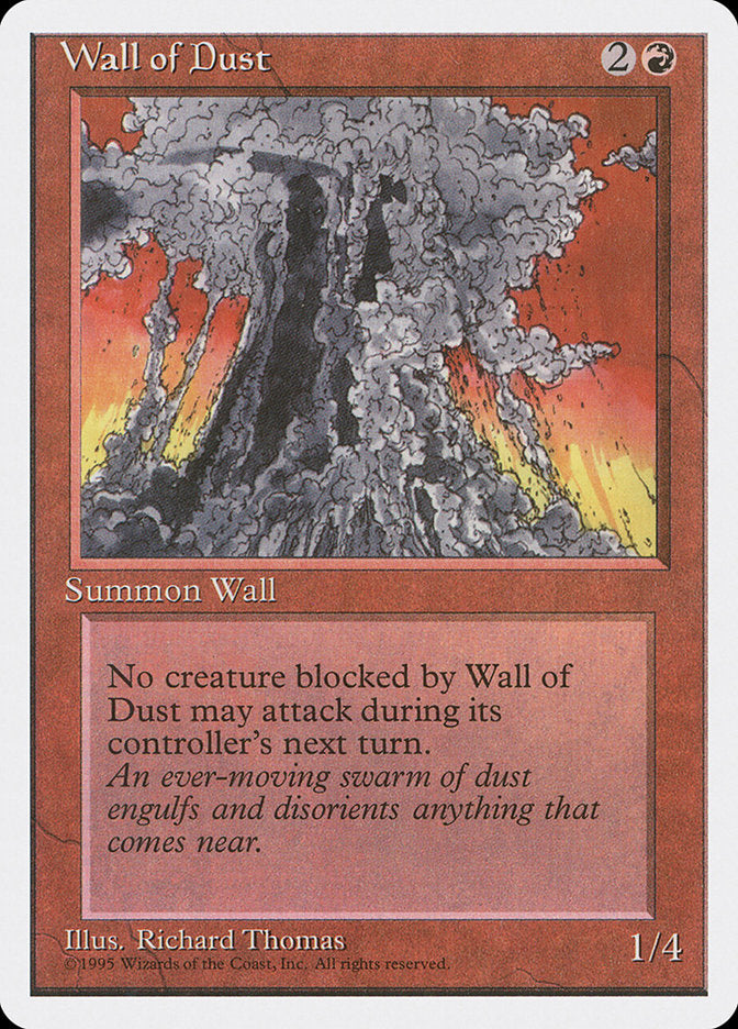 Wall of Dust [Fourth Edition] | Devastation Store