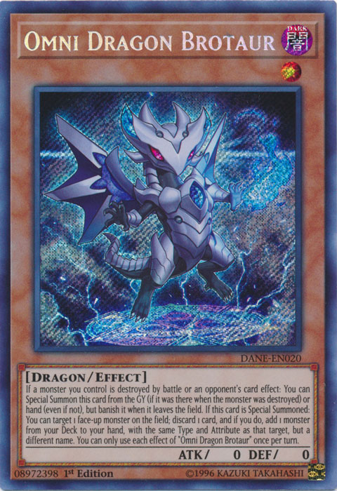 Omni Dragon Brotaur [DANE-EN020] Secret Rare | Devastation Store