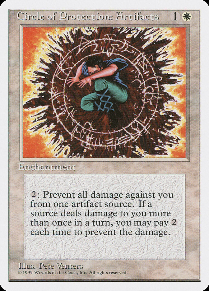 Circle of Protection: Artifacts [Fourth Edition] - Devastation Store | Devastation Store
