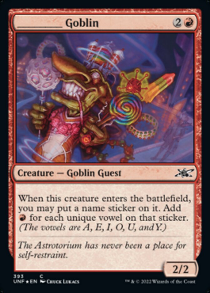 _____ Goblin (Galaxy Foil) [Unfinity] | Devastation Store