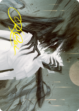 Parasitic Grasp Art Card (Gold-Stamped Signature) [Innistrad: Crimson Vow Art Series] | Devastation Store