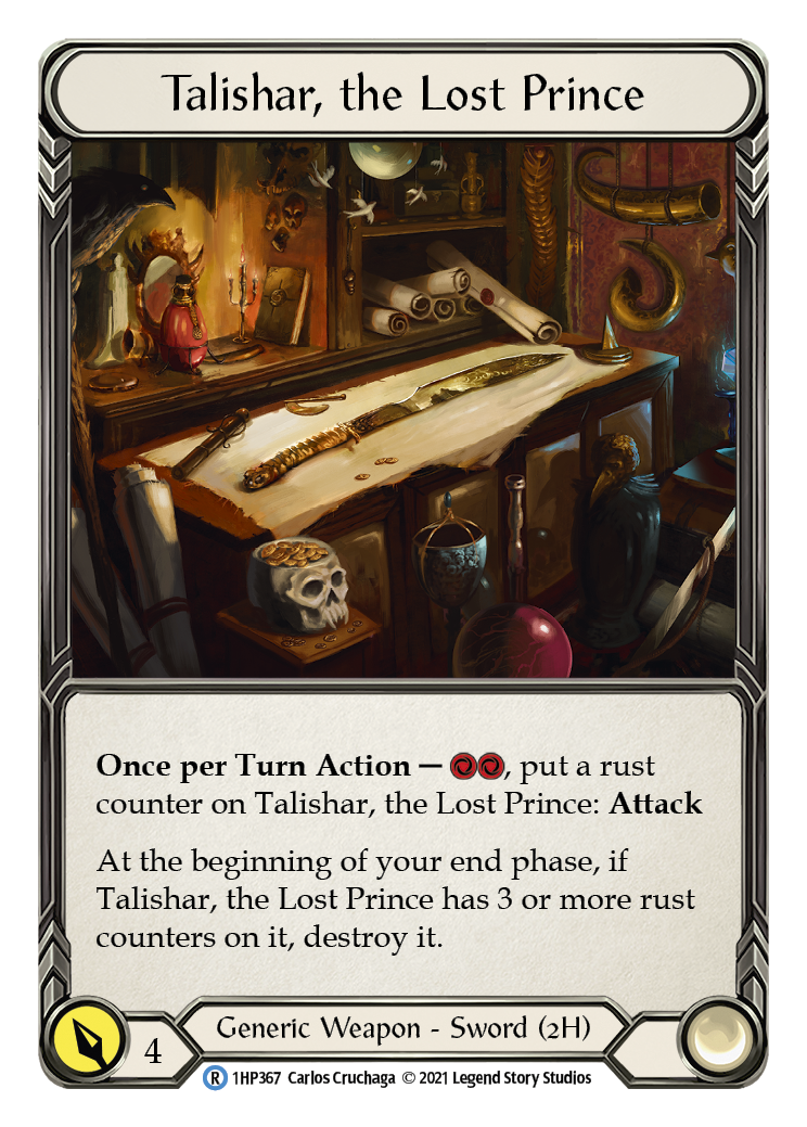Talishar, the Lost Prince [1HP367] | Devastation Store