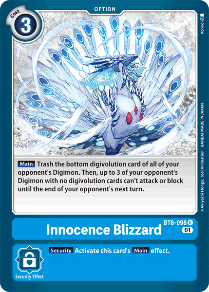 Innocence Blizzard [BT8-098] [New Awakening] | Devastation Store
