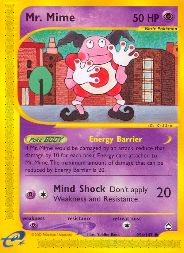 Mr. Mime (95a/147) [Aquapolis] | Devastation Store