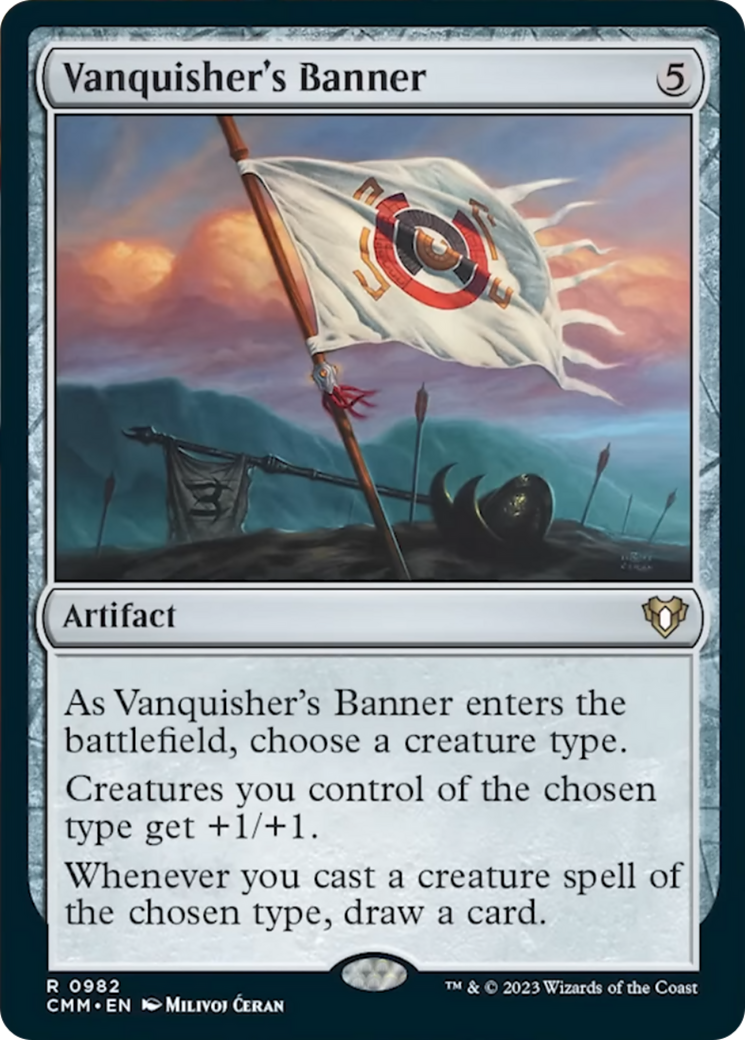 Vanquisher's Banner [Commander Masters] | Devastation Store