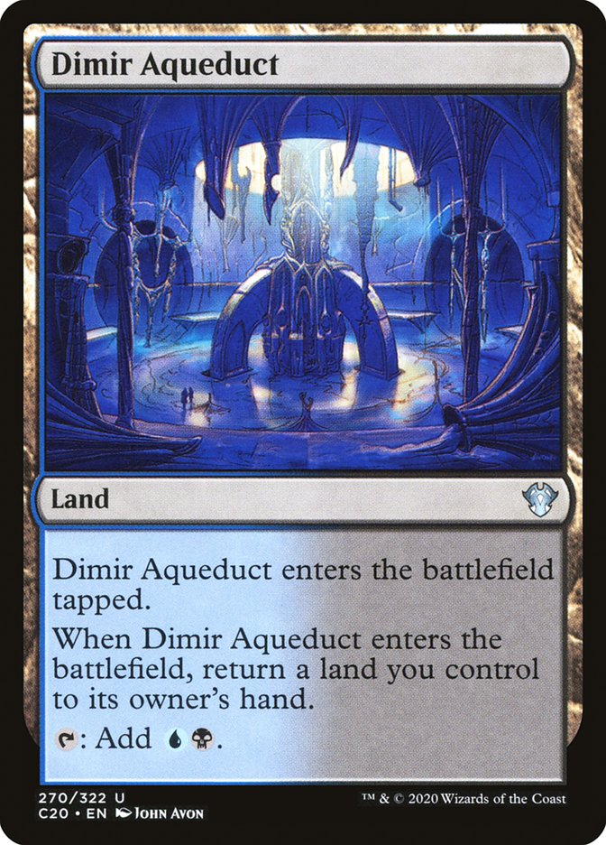 Dimir Aqueduct [Commander 2020] | Devastation Store