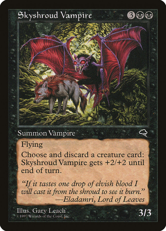 Skyshroud Vampire [Tempest] | Devastation Store