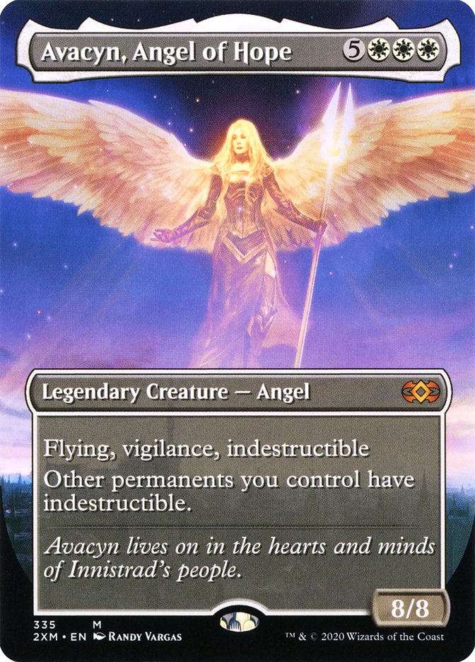 Avacyn, Angel of Hope (Toppers) [Double Masters Extended Art] | Devastation Store