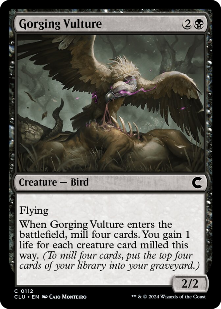 Gorging Vulture [Ravnica: Clue Edition] | Devastation Store