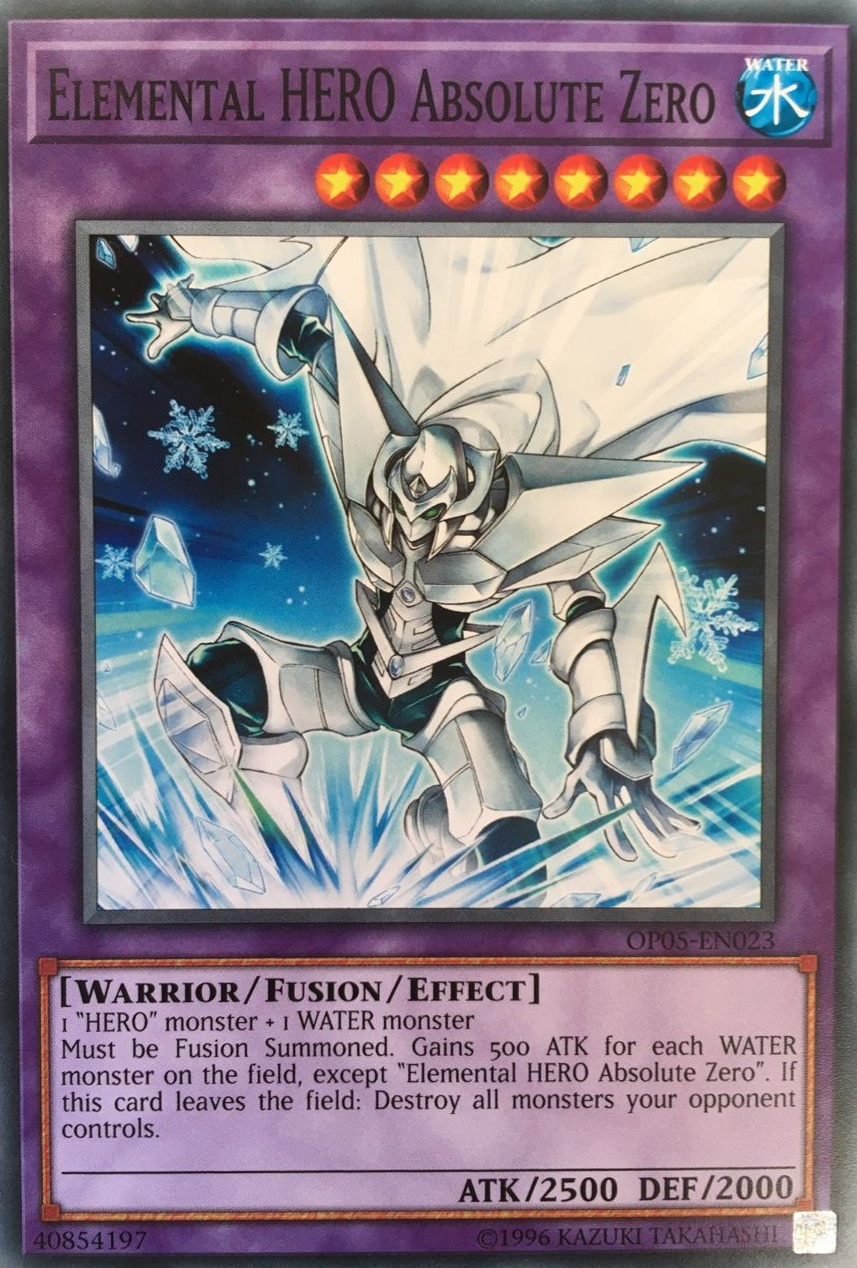 Elemental HERO Absolute Zero [OP05-EN023] Common | Devastation Store