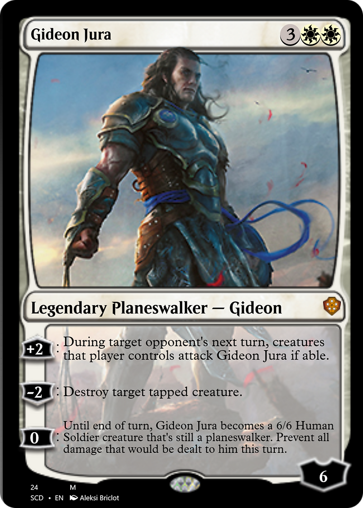 Gideon Jura [Starter Commander Decks] | Devastation Store