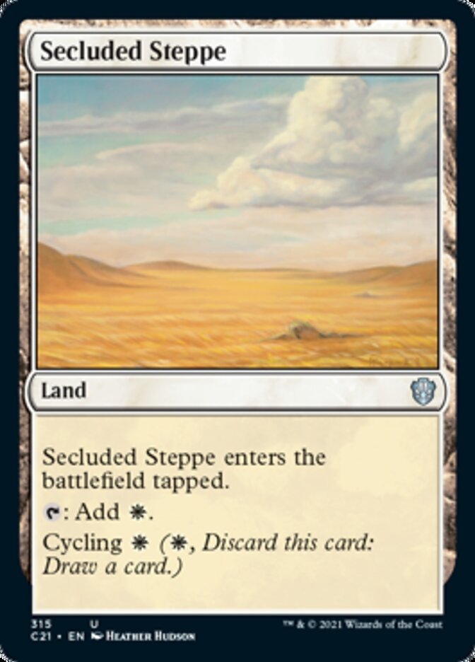 Secluded Steppe [Commander 2021] | Devastation Store