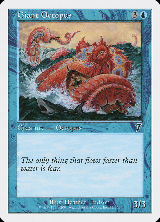 Giant Octopus [Seventh Edition] - Devastation Store | Devastation Store