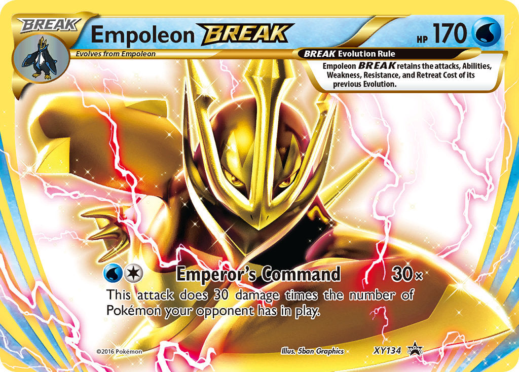 Empoleon BREAK (XY134) [XY: Black Star Promos] | Devastation Store