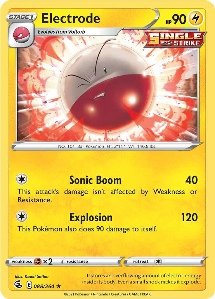 Electrode (088/264) [Sword & Shield: Fusion Strike] | Devastation Store