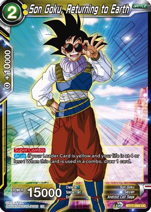 Son Goku, Returning to Earth (BT17-094) [Ultimate Squad] | Devastation Store