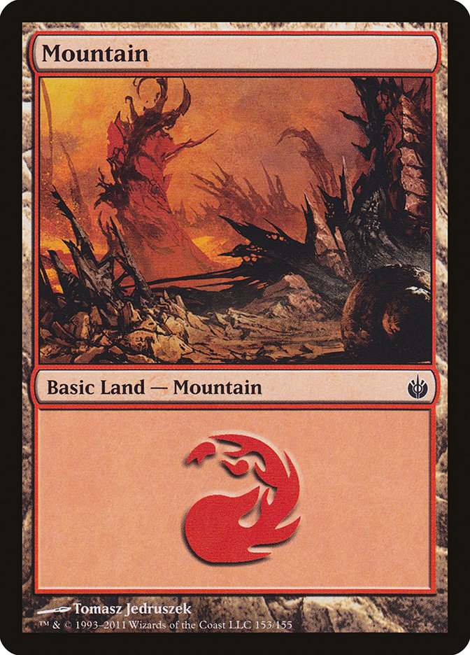 Mountain (153) [Mirrodin Besieged] - Devastation Store | Devastation Store