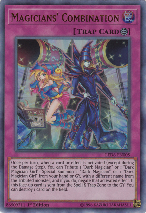 Magicians' Combination [LED6-EN005] Ultra Rare | Devastation Store