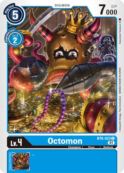 Octomon [BT6-023] [Double Diamond] | Devastation Store