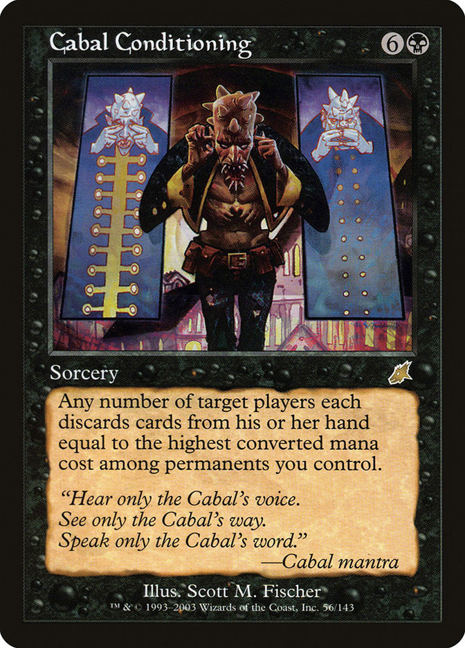 Cabal Conditioning [Scourge] | Devastation Store