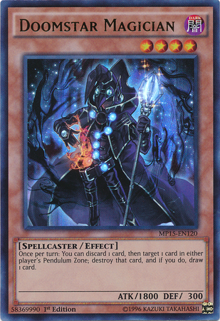 Doomstar Magician [MP15-EN120] Ultra Rare | Devastation Store