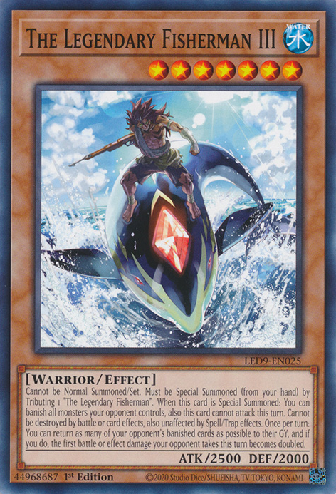 The Legendary Fisherman III [LED9-EN025] Common | Devastation Store