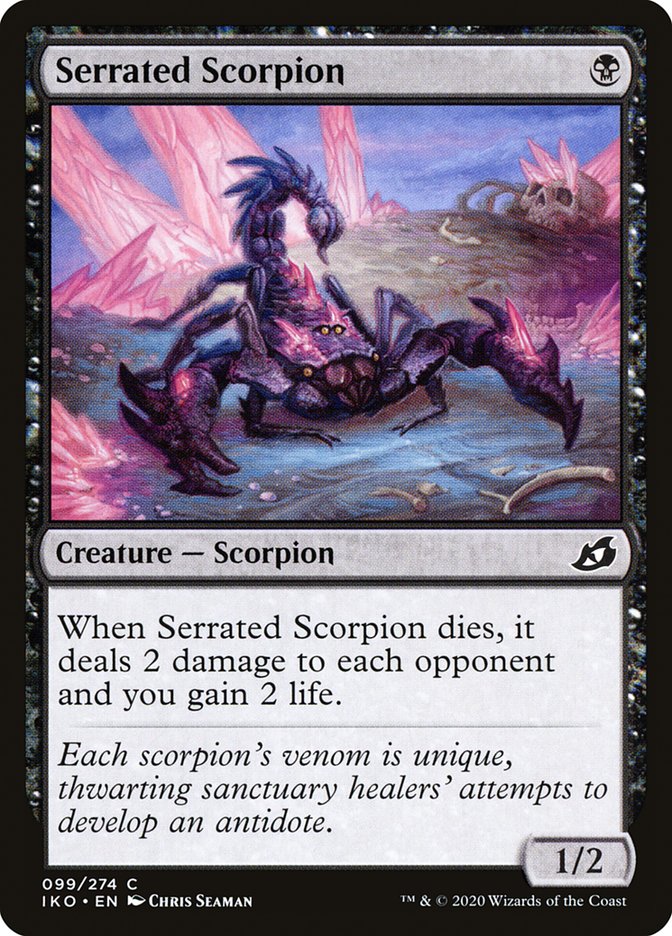 Serrated Scorpion [Ikoria: Lair of Behemoths] | Devastation Store