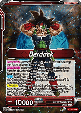 Bardock // SS Bardock, the Legend Awakened (Uncommon) [BT13-001] | Devastation Store