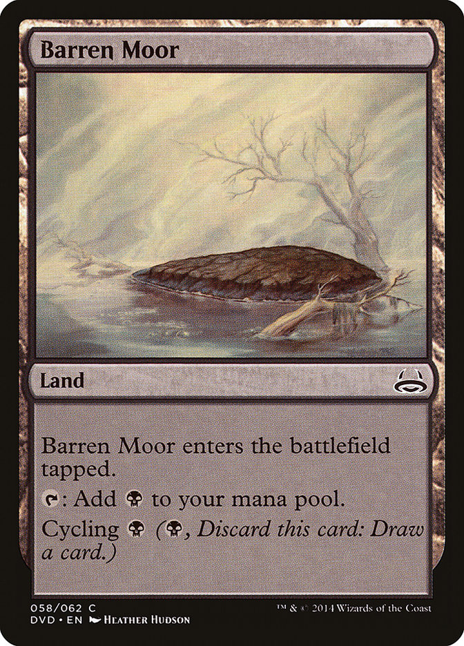 Barren Moor (Divine vs. Demonic) [Duel Decks Anthology] | Devastation Store