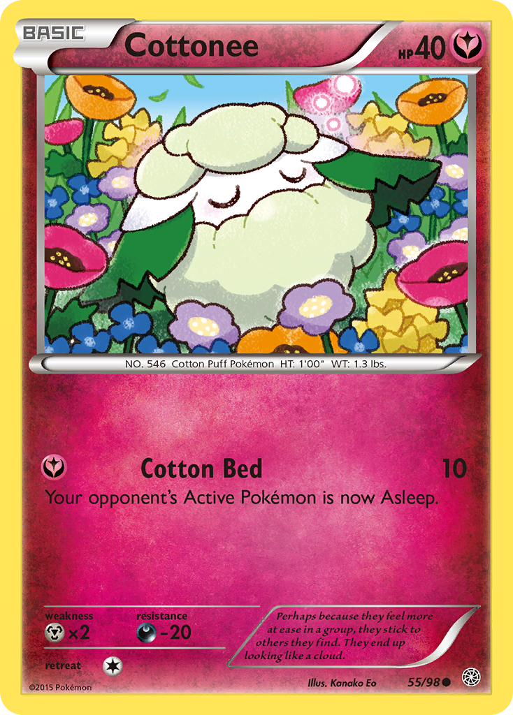 Cottonee (55/98) [XY: Ancient Origins] | Devastation Store