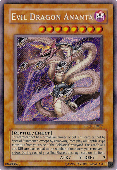 Evil Dragon Ananta [PP02-EN017] Secret Rare | Devastation Store