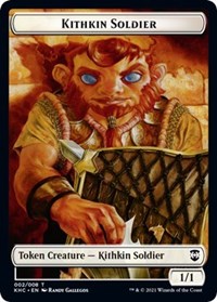 Kithkin Soldier // Pegasus Double-sided Token [Kaldheim Commander Tokens] | Devastation Store