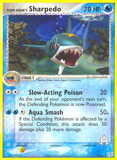 Team Aqua's Sharpedo (18/95) [EX: Team Magma vs Team Aqua] | Devastation Store