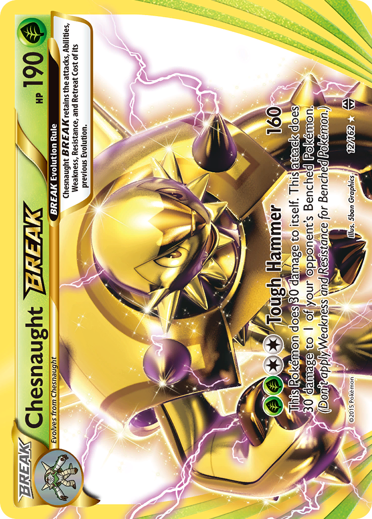 Chesnaught BREAK (12/162) [XY: BREAKthrough] | Devastation Store