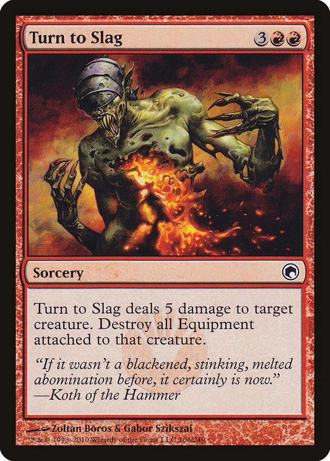 Turn to Slag [Scars of Mirrodin] - Devastation Store | Devastation Store