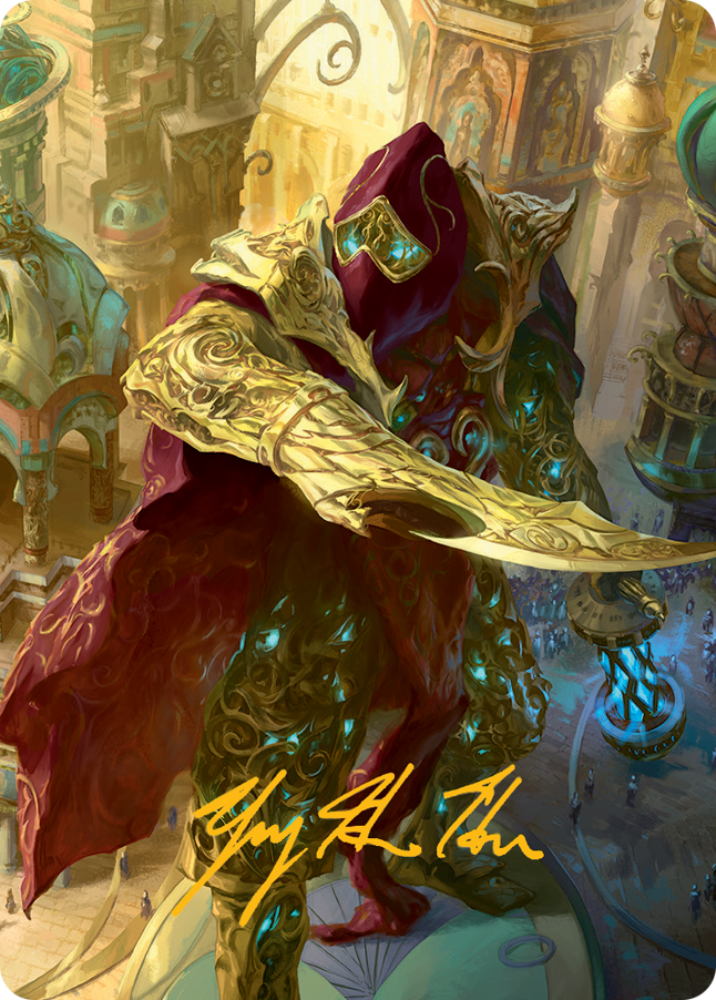 Baral, Chief of Compliance Art Card (Gold-Stamped Signature) [March of the Machine Art Series] | Devastation Store