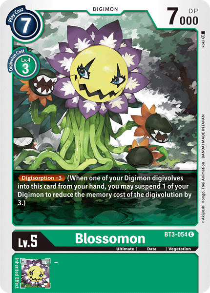 Blossomon [BT3-054] [Release Special Booster Ver.1.5] | Devastation Store