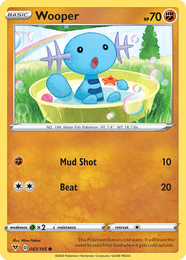 Wooper (083/185) [Sword & Shield: Vivid Voltage] | Devastation Store