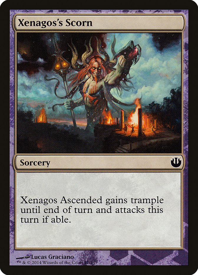 Xenagos's Scorn [Journey into Nyx Defeat a God] | Devastation Store