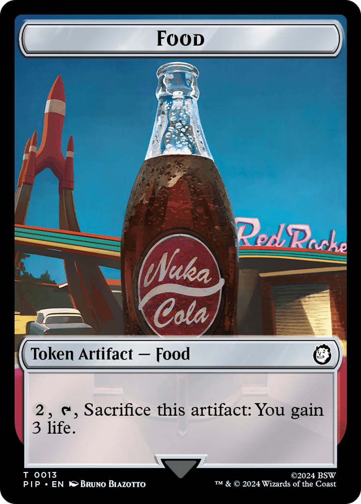 Food (0013) // Clue Double-Sided Token [Fallout Tokens] | Devastation Store