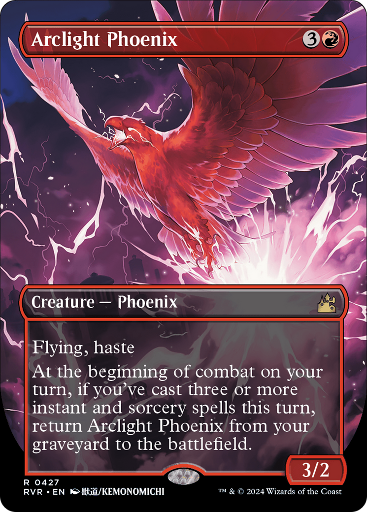Arclight Phoenix (Anime Borderless) [Ravnica Remastered] | Devastation Store